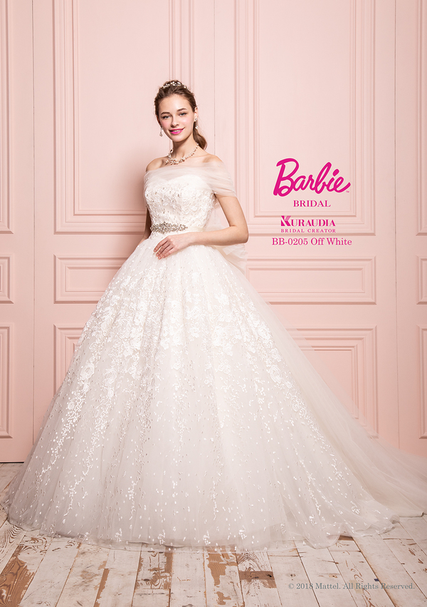 バービー Barbie Bridalのウエディングドレス 9号フリーサイズ - www